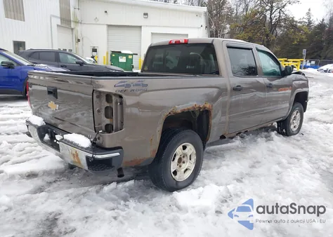2014 Chevrolet Silverado 1500 1Lt из США, поврежденный, VIN 3GCUKREC0EG203539